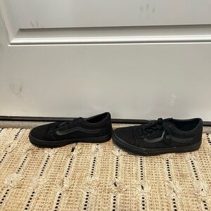 Vans Boy’s Black Sneakers